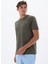 Erkek Regular Fit Bisiklet Yaka Tişört Y25344404301 4