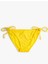 Basic Bikini Altı Yanları Bağlama Detaylı Dokulu Normal Bel 1