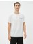 Spor Tişört Slogan Baskılı Bisiklet Yaka Kısa Kollu 3