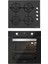 BO6502B02 - CS5343B01 Siyah Cam Ankastre Set 1