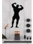 Fitness Gym Ahşap Duvar Dekoru-Spor Salonu Dekoru 80X40 2
