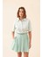 Çizgili Kısa Kollu Gömlek Mint Y2313515_097 1