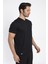 V Yaka Erkek Spor T-Shirt - 7136 2