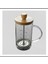 Bambu Kapaklı French Press 1000 ml 1