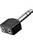 6.3 MM STEREO ERKEK/3.5 MM STEREOX2 DİŞİ ÇEVİRİCİ JACK 2