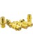 F Ara Gold Sarı Konnektör Birleştirici (100LÜ Poşet) 1