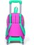 Kids Pembe Su Yeşili Unicornlu Kız Desenli Çekçekli 3’lü Okul Çanta Seti SET0123933 5