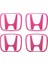 Honda Accord Civic Element Crv Crz Jdm Için Jant Logosu Sticker Set (Logo :2 Inch (5cm) / Jant Kapak Çapı: 2.25 Inch) (Açıklamayı Okuyunuz) 1