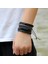 Basit Retro Takım Bilezik Diy Dokuma Deri Bileklik (Yurt Dışından) 2