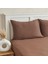 Motto Penye Fitted Tek Kişilik Çarşaf 100 x 200 + 30 cm Kahve 1