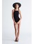 Styleboom X Peraluna GRETA BODY Halter Yaka Arkası Çapraz Alttan Çıtçıtlı Kadın Triko Body - Siyah 3