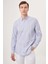 ❤️ Regular Fit Mavi Çizgili Spor Erkek Gömlek GM23Y231030_D35 1