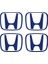 Honda S2000 Pilot Crz Oem Için Jant Logosu Sticker Set (Logo :2.5 Inch (6.34 Cm) / Jant Kapak Çapı: 3 Inch) (Açıklamayı Okuyunuz) 1