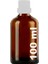 100 ml Plastik Kilitli Beyaz Kapaklı Amber Hediyelik Şişesi 100 cc Kolonya Koku Süs Kahverengi Cam Şişe 1 Adet 1