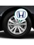 Honda Civic Accord Crv Vtec Si Için Jant Logosu Iç ve Dış Sticker Set (Jant Kapak Çapı: 2.25 Inch) (Açıklamayı Okuyunuz) 4