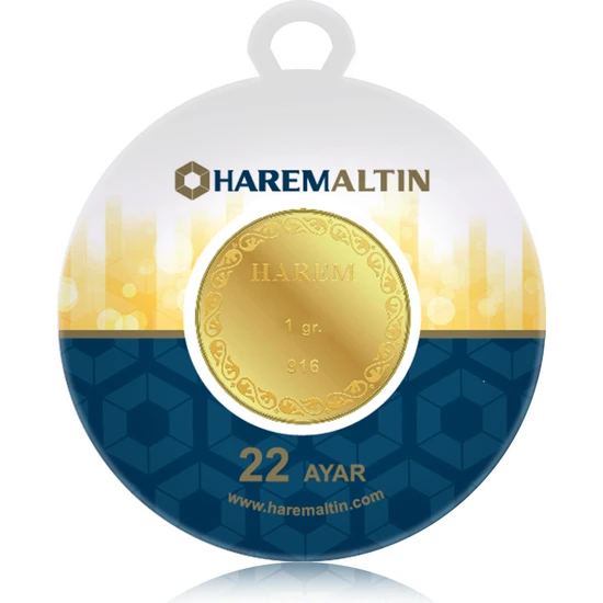 Harem Altın 1 gr 22 Ayar Gram Külçe Altın