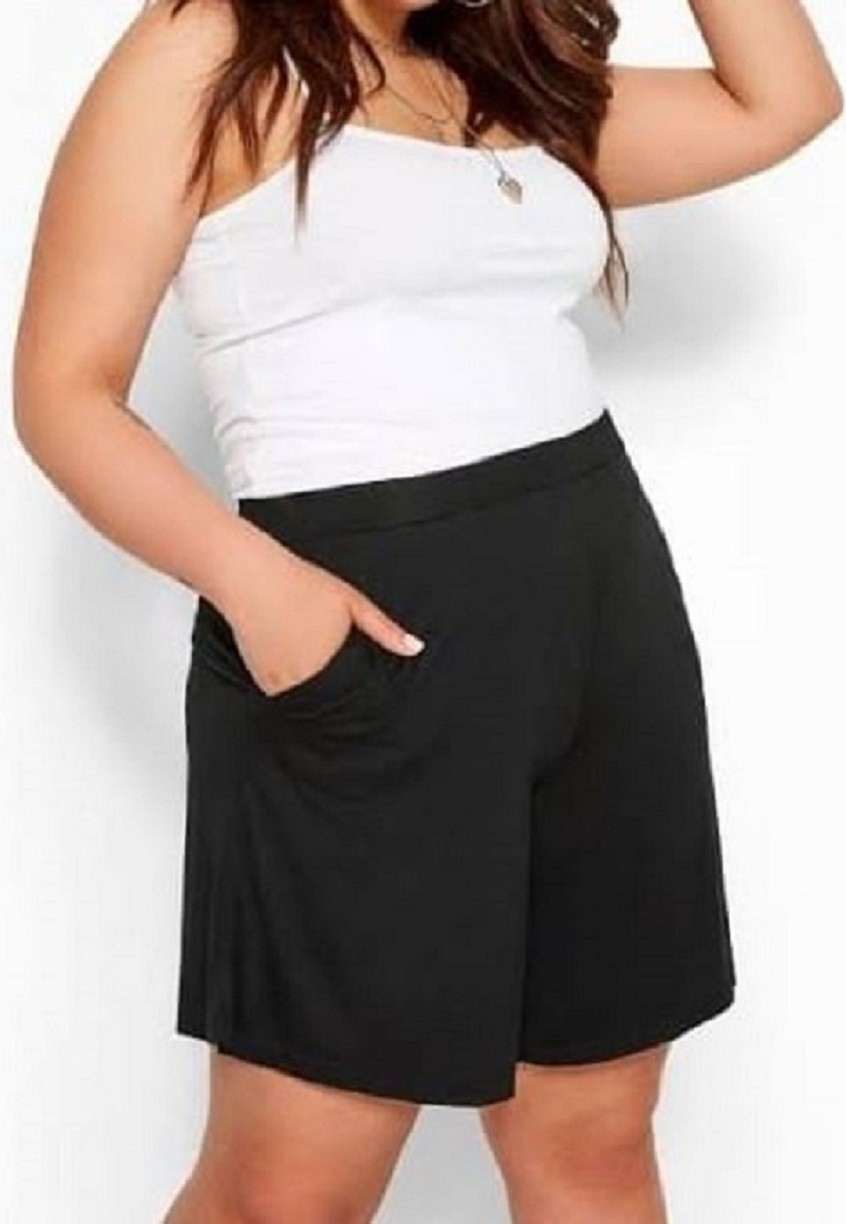 Hep Büyük Beden Büyük Beden Kadın Kapri 5XL-6XL-7XL-8XL-9XL-10XL-11XL-12XL-13XL-14XL görsel 2