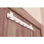 Risingmaber Metal Beyaz Amerikan Kapı Arkası Askılık Organizer Askılık ve Banyo Kapı Arkası Askılık