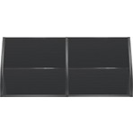 Gardenplast Lupın Siyah Kapı Pencere Üstü Sundurma 105X240 Polikarbonat Malzeme ile Dayanıklı