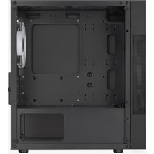 Aerocool Atomic Lite 500W, Frgb Fanlı, Mesh Tasarım Ön Panel, Tempered Glass Yan Panel, USB 3.0 Bilgisayar Kasası (AE-ATMC-LT-500)