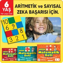 Adeda Yayıncılık Adeda Matematik Seti 6 Yaş - Osman Abalı (Ahşap Materyalli)
