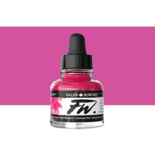 Daler Rowney Fw Acrylic Artist Ink 29.5ml Fluorescent Pink 538