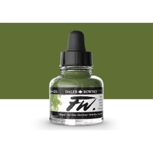 Daler Rowney Fw Acrylic Artist Ink 29.5ml Olive Green 363