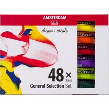 Talens Amsterdam Acrylic Set 48X20ML  - Akrilil Boya