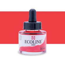 Talens Ecoline Sıvı Suluboya Mürekkep 30ML Scarlet 334