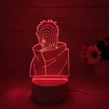 To-Ld 3D Yaratıcı Anime Karakter Şekli USB Dokunmatik Uzaktan Kumanda Gece Işığı (Yurt Dışından)