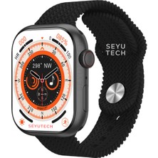 Seyutech Watch Hk9 Pro Iphone ve Android Tüm Telefonlara Uyumlu Amoled Akıllı Saat