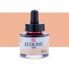 Talens Ecoline Sıvı Suluboya Mürekkep 30ML Apricot 258