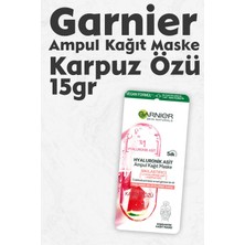 Garnier Ampul Kağıt Maske Hyaluronik Karpuz Özü 15 gr