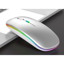 Apera BN28 Kablosuz Wireless Mouse Sessiz Tık Rgb Aydınlatmalı Şarj Edilebilir