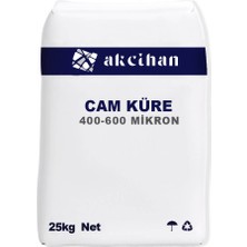 Akcihan Kumlama Kumu Cam Küre 400-600 Mikron 25 Kg.