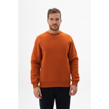 Ar-ma Erkek Bisiklet Yaka Sweatshirt Regular Fit %70 Pamuk %30 Polyester 3 İplik Basic Baskısız Cepsiz K24124909601