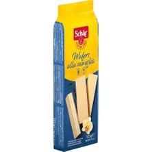 Schar Wafers Alla Vaniglia Glutensiz Vanilyalı Gofret 125 GR (6 ADET)