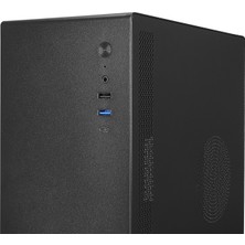 Everest K250 Peak 250W Mıcro Psu Siyah Usb3.0+Usb2.0+Type-C+Hd Audıo Kompakt Mid-T Pc Kasası