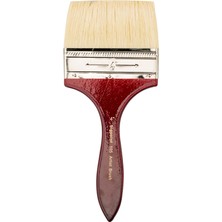 Bigpoint 105 Serisi Doğal Kıl Yassı Zemin Fırçası No: 4"