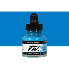 Daler Rowney Fw Acrylic Artist Ink 29.5ml Fluorescent Blue 100
