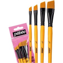 Pebeo Fırça Seti:9 - 4lü Yan Kesik Uç