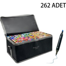 Dodocool 262’LI Çift Uçlu Touch Marker Art Tasarım Kalem Seti Ithal Ürün