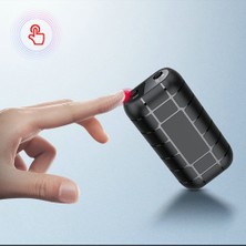 Teknospy Mini Sese Duyarlı Kayıt Cihazı 500 Saat Ses Kadı Profesyonel Kulaklıkla Dinleme 128 GB Kart Destek