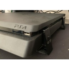 Ps4 Yükseltme Standı - Ps4 Fanlar Için Ayak  - Gri Renk - Ps4 Slim , Pro , Fat Için Uyumlu -Playstation 4 ile Uyumlu Ayak Stand -1 Pakette 4 Adet