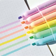 Kagito Highligter Karışık Pastel Kalem - 6'lı Set