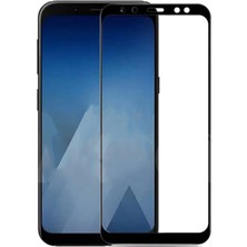 HEPTEKİLETİŞİM Samsung Galaxy A7 2018 Ekran Koruyucu Kırılmaya Dayanıklı Cam Koruyucu (Muzy-5d)