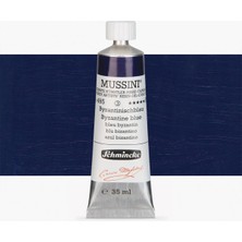 Schmincke  Mussini Yağlı Boya 35ML Byzantine Blue 495 S.3