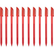 Bigpoint Tükenmez Kalem Master 1.0mm Kırmızı 10'lu Set