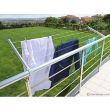 Alüminyum Balkon Çamaşırlık Kurutmalık Balkon Çamaşır Askısı