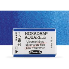 Schmincke Horadam Aquarell Tam Tablet Sulu Boya Ultramarine Blue 496 S.2